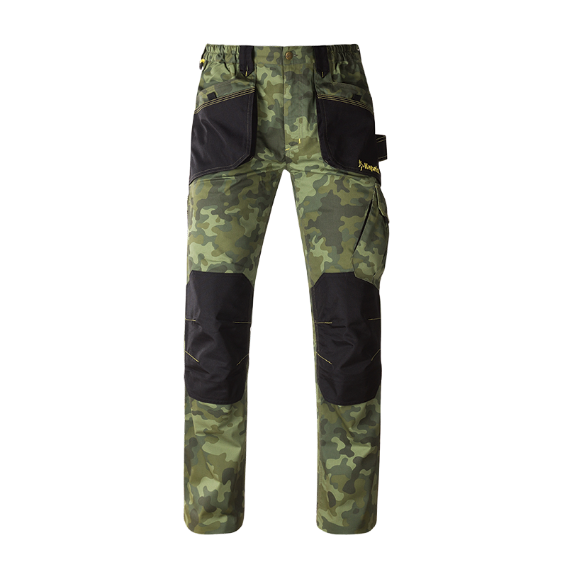 Kapriol SLICK Work Trousers Camouflage Green