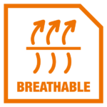 Breathable Ventilation Cooling Functionality Icon