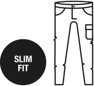 Slim Fit Sizing Icon