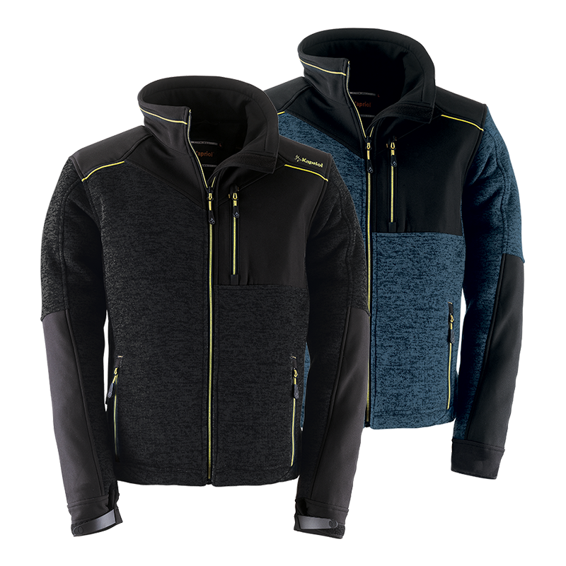 Kapriol DYNAMIC Zip-Up Fleece Sweatshirt - 366