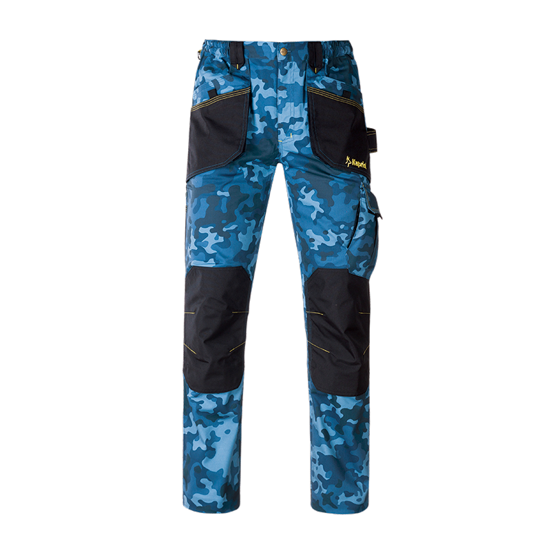 Kapriol SLICK Work Trousers Camouflage Blue